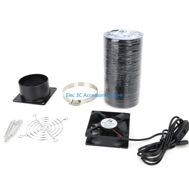 Y51A 800x800x250mm 4000 دورة في الدقيقة مروحة مستخرج لدخان إزالة الرائحة ثلاثية الطباعة العلبة #4