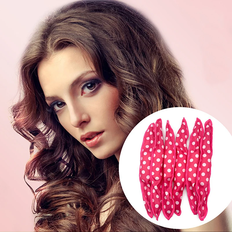 Hair Curlers Soft Sleep Pillow Hair Rollers Set Best Flexible Foam and Sponge Magic Hair Care DIY Hair Styling Tools