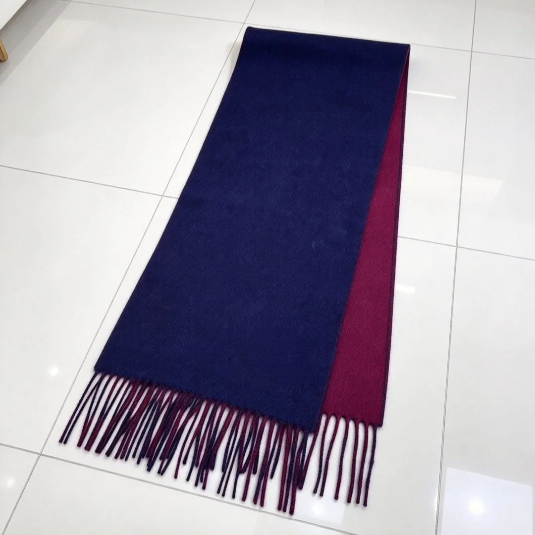Luxury Brand Soft Scarf Women's Shawl Fashion Scarf Minimalist Versatile Neck Warmer 35*190cm Handmade Premium Ideal for Gifting