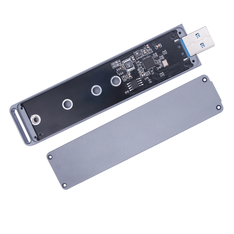 

M.2 to USB 3.1 SSD Adapter Aluminium M.2 Enclosure Box for B+M Key NGFF SATA Solid State Disk M2 SSD Case Adapter SSD Enclosure