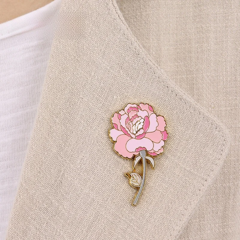 Creative Museum Secret Garden Brooch Pin Accessory Badge Decorative Birthday Gift for Best Friend Fashionable Alloy Alloy