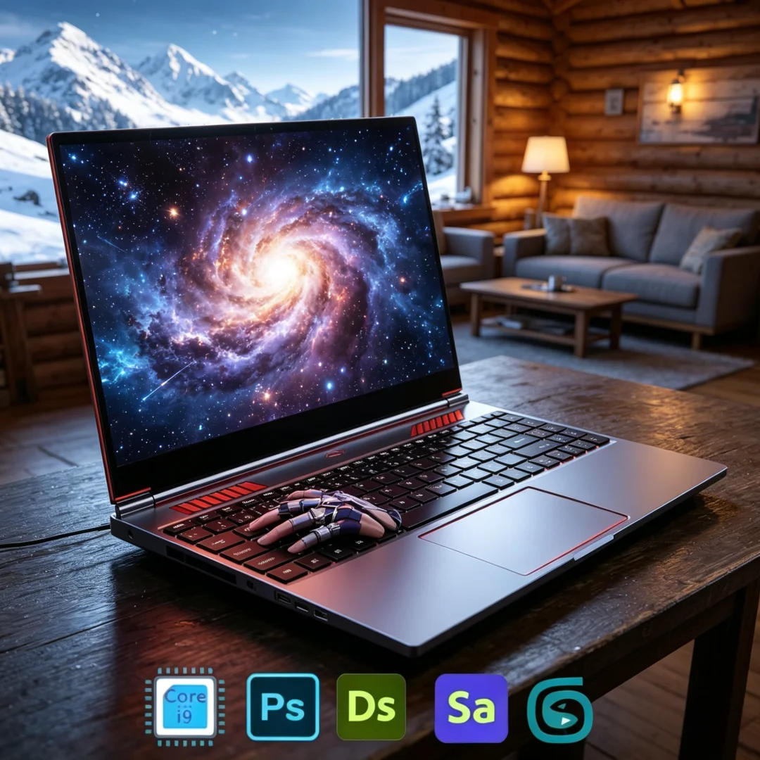 Computadora Portátil para Juegos Elysian All-Round de 16.1 Pulgadas, RTX4050 6G, Intel Core I9-13900H/I9-10885H, Windows 11, RAM Máxima de 64GB DDR4