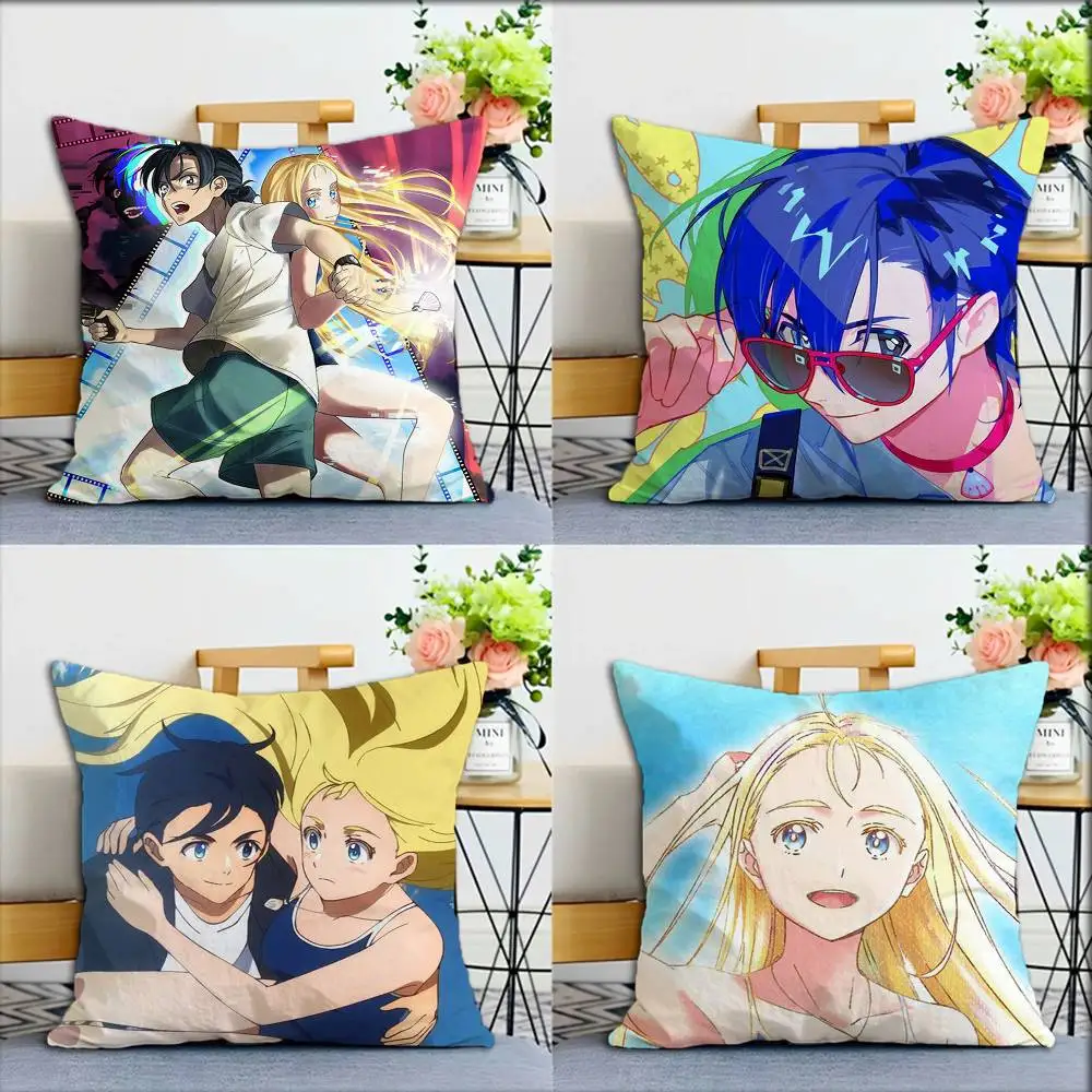 

Summer t-Time Rendering World Various Sizes Square Pillow Case For Car Home Bedchamber Decor