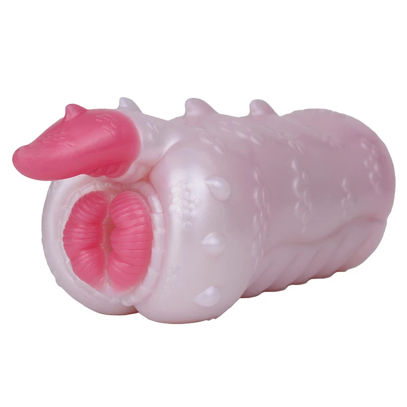 19.5*8.5*8cm Cute Dragon Tail Artificial Monster Puffy Vagina Fantasy Pocket Pussy Male Masturbator Sex Toys for Men Sexshop