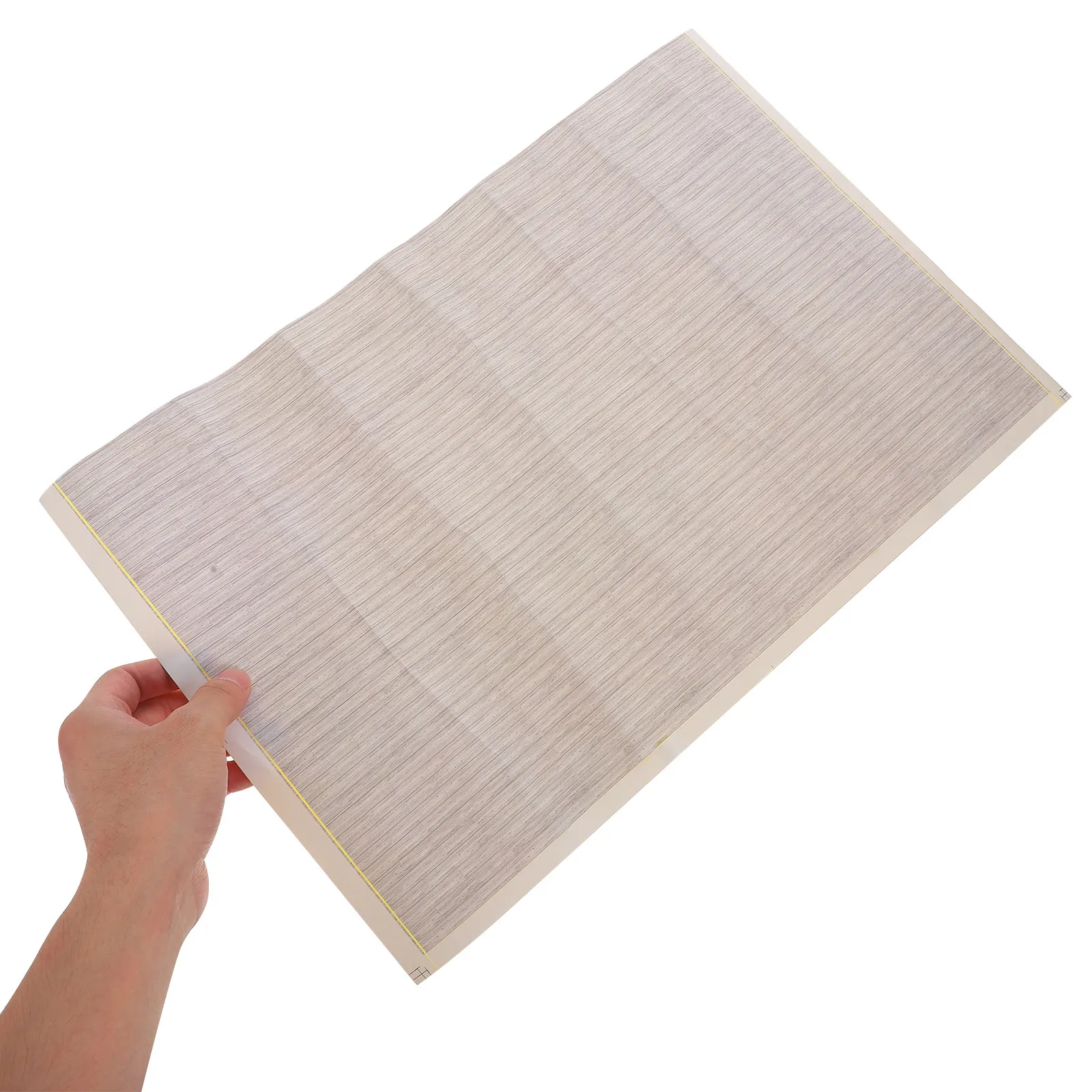 

Наклейка-пленка для пола с 3D-эффектом под дерево, водонепроницаемая, для домашнего декора, миниатюрных комнат, сцен в деревенском стиле, мини-домов