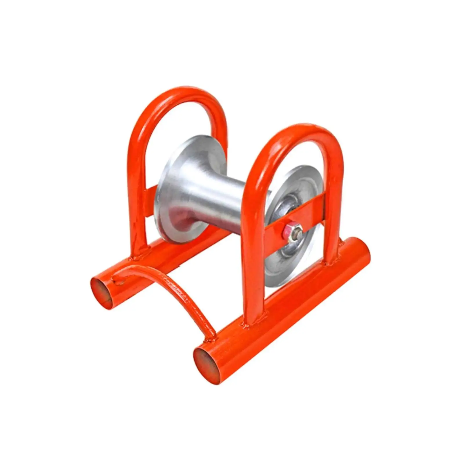 High Capacity Cable Roller Trolley for Conduit Wiring and Stable Positioning on Job Sites