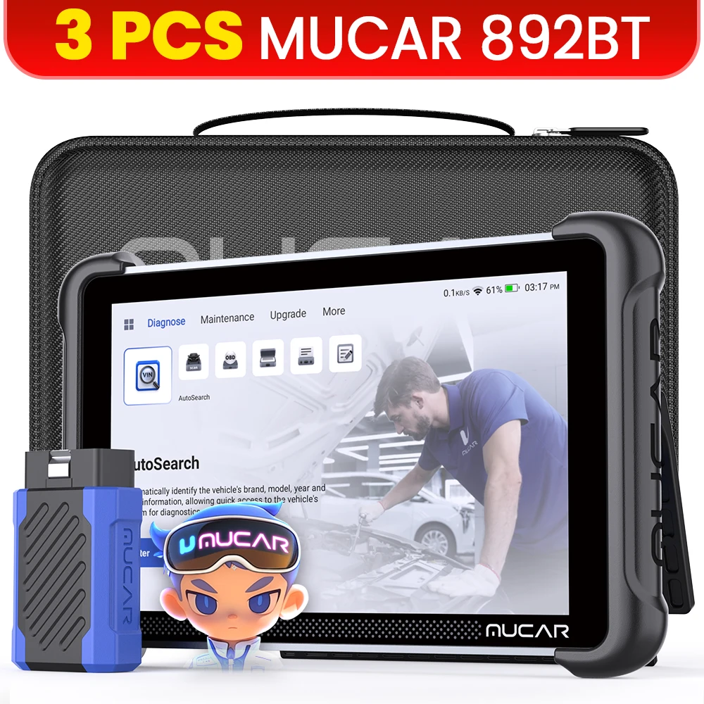 

3-20 PCS THNKCAR THINKSCAN 689BT MUCAR 892BT Automotive Tools Professional Bidirectional ECU Coding CANFD DOIP Obd2 Scanner