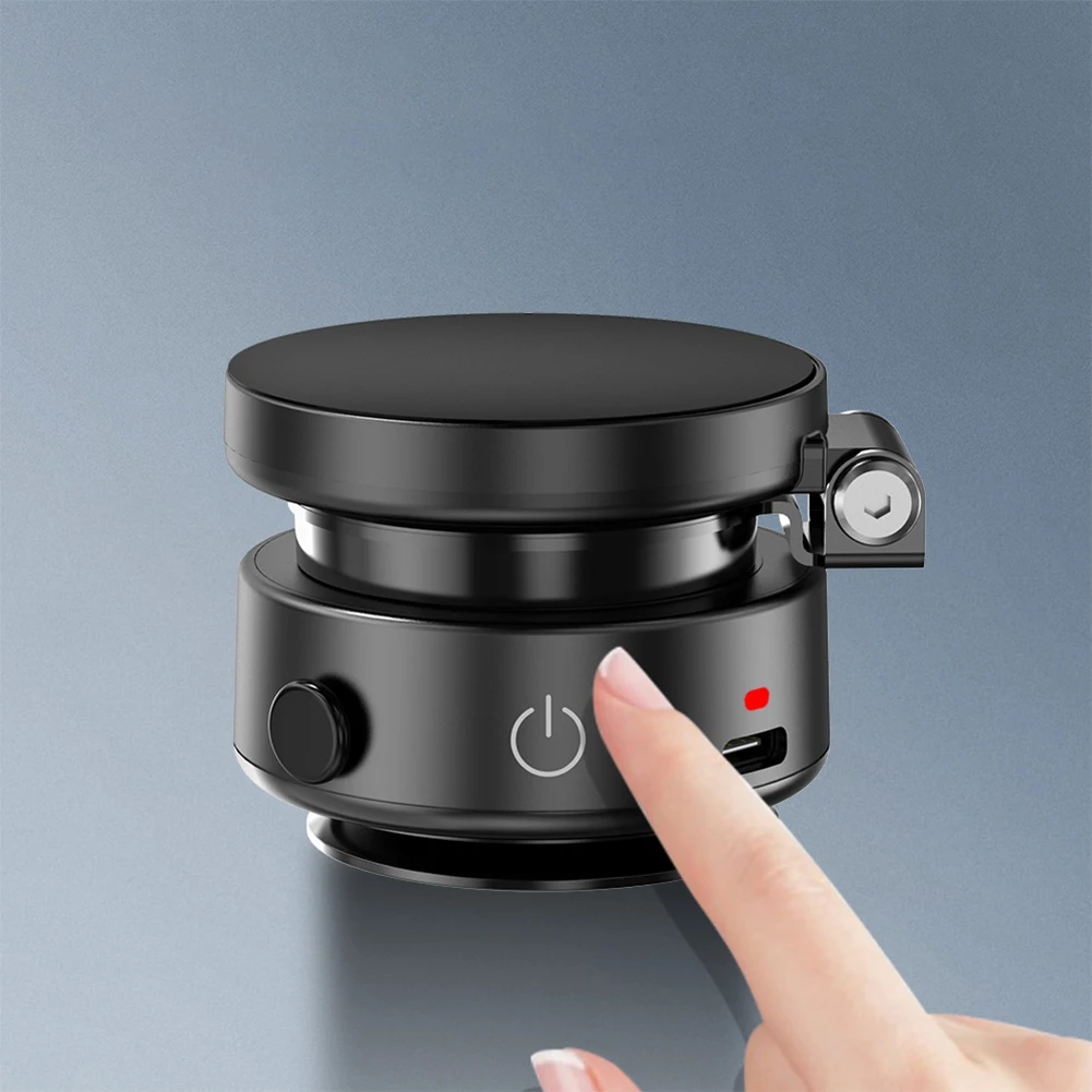 

Магнитный вакуумный автомобильный держатель для телефона Magsafe 360° ° Вращающийся складной автомобильный магнитный держатель, электрическая вакуумная поворотная подставка для iPhone