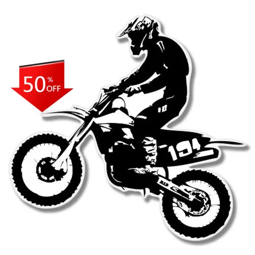 

Motorcross Phone Funny Boat Walls Camper Van Laptop Waterproof Vinyl Decal Gift Aesthetic Vintage Cool