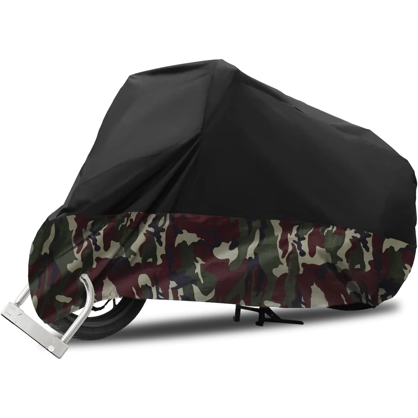

Motorcycle Cover All Season Universal Weather Durable Quality Waterproof Sun Outdoor Protection Scooter Shelter Tear Proof