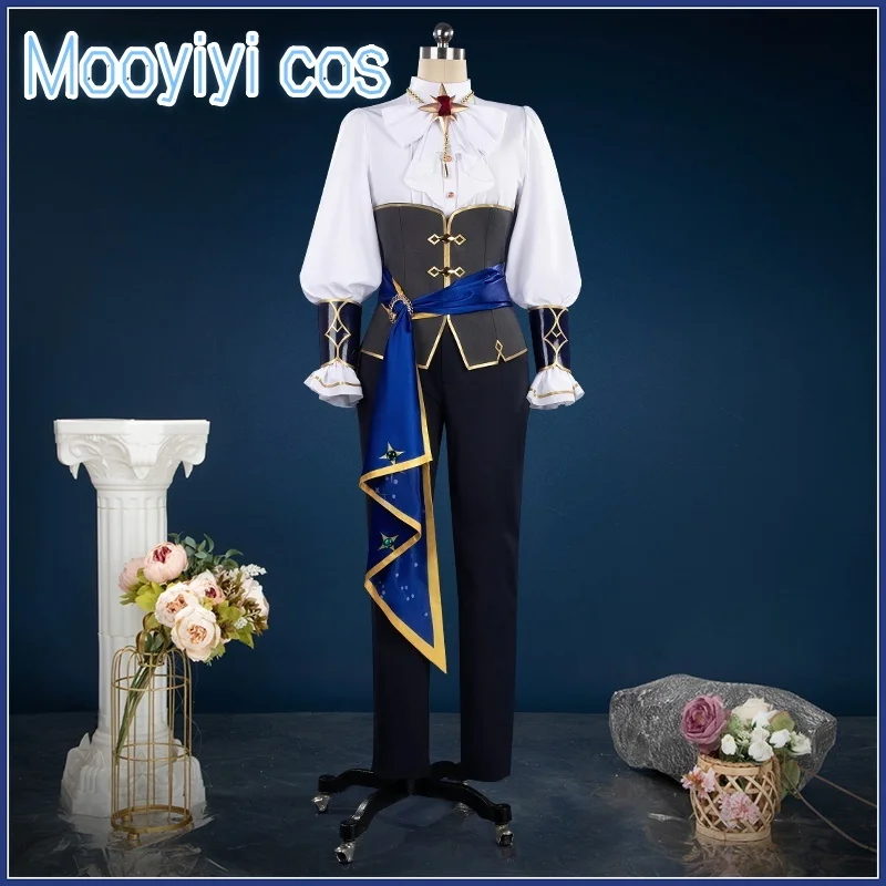 Novo conjunto de jogo estrelas kagehira mika/ itsuki shuu cosplay traje halloween natal personalizado role play festa quadrinhos