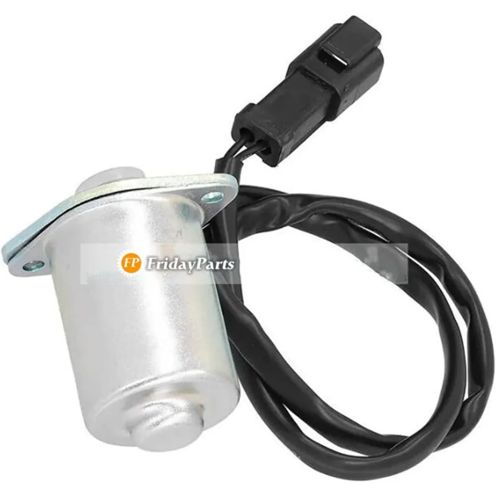 

FridayParts 12V Solenoid Valve 20Y-60-32120 20Y-60-32121 Compatible for Komatsu Excavator PC120-7 PC130-7 PC200-7 PC210-7 PC220-