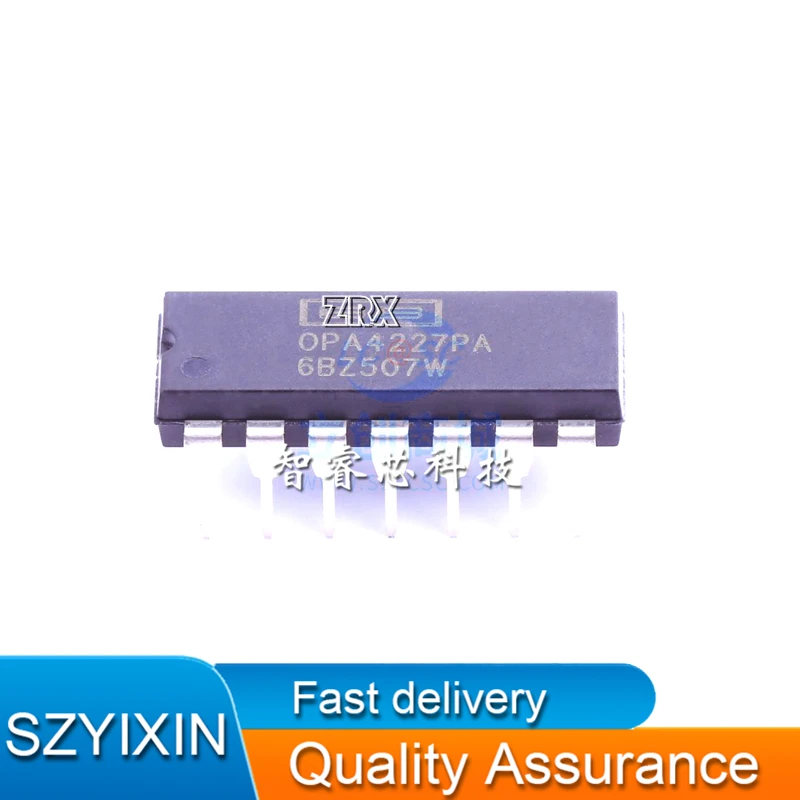 5 قطعة/الوحدة جديد الأصلي OPA4227PA الدقة مضخم التشغيل ICIC رقاقة في خط DIP14 في المخزون #1