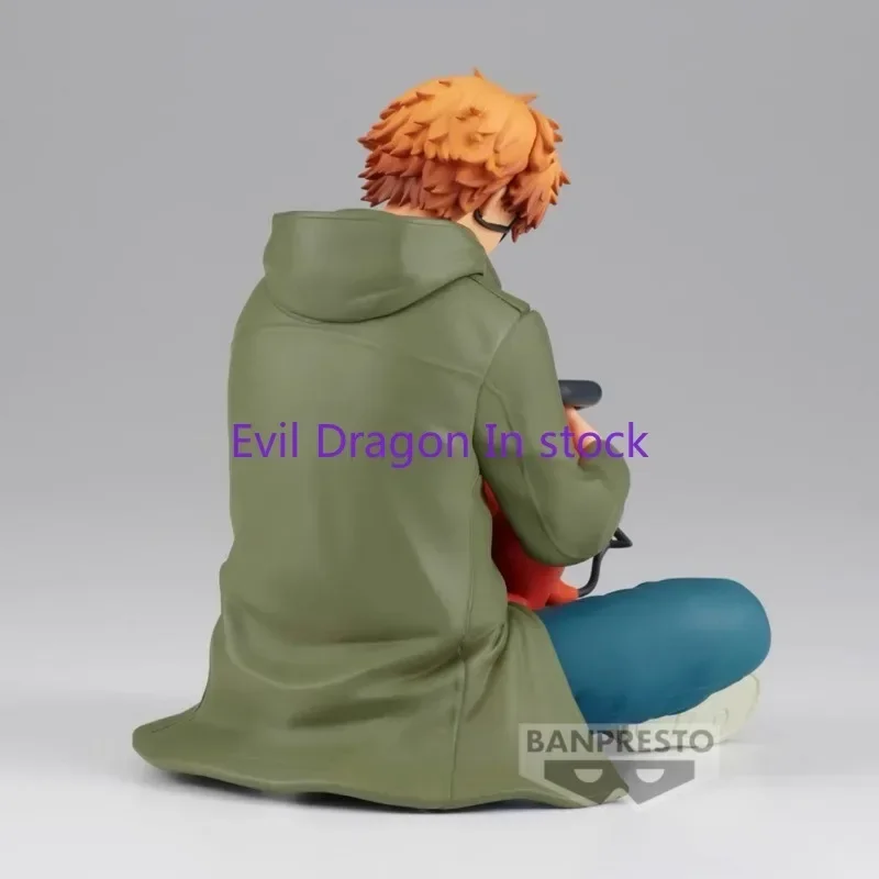 Bandai Echt Chainsaw Man Anime Figuur Denji Power Action Figure Speelgoed voor Jongens Meisjes Kinderen Kerstcadeau Collectible Model