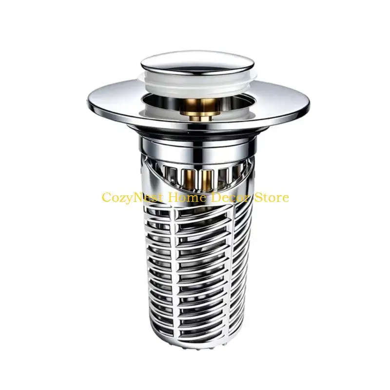 92MF Basin Drain Replacement Cores with Split Basket Filter for Hair Catching