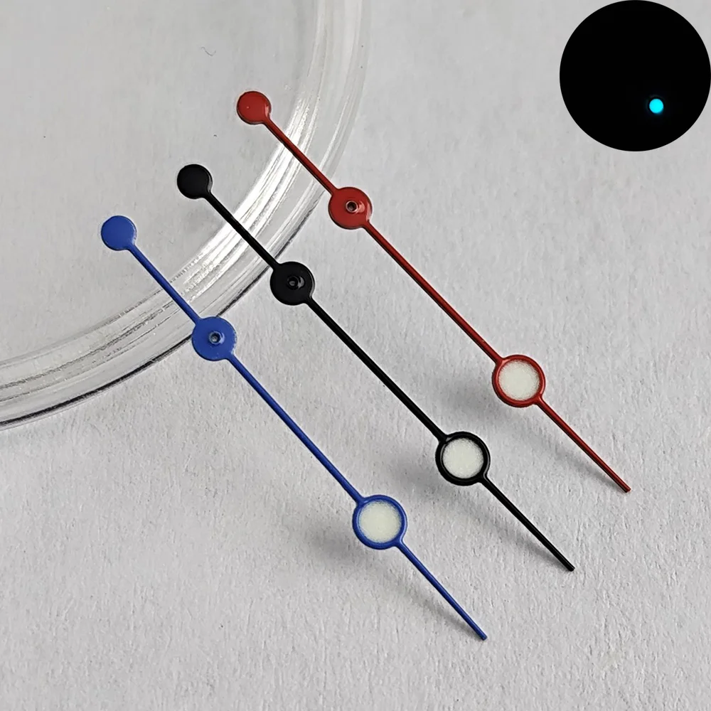 مؤشر الساعة NH35 الثاني أزرق-أخضر مضيء مناسب لإصلاح ساعة الحركة NH35 وملحقات الاستبدال #1