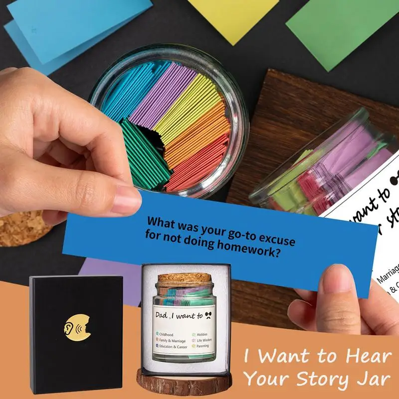 Dad, I Want To Hear Your Story Memory Sharing Journal For Parent Family Interactive Parent-Child Discussion Starters Family Talk