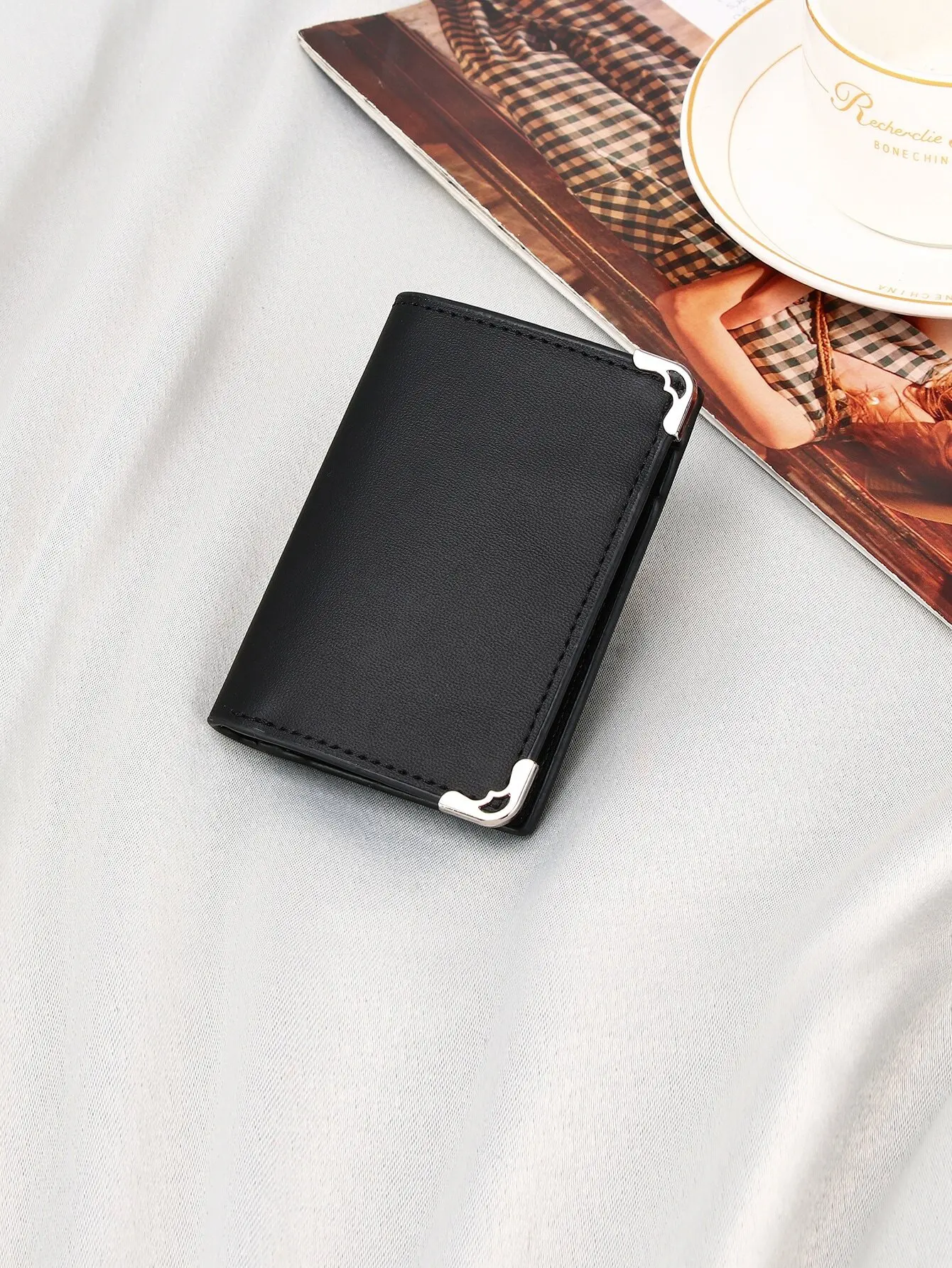 

Plain Ultra-Thin Fashionable PU Cardholder Card Holder Card Holder Wallet Business Card Holder Credit Card Holder For Men Wallet Mini Wallet Purse Wallet Card Wallet