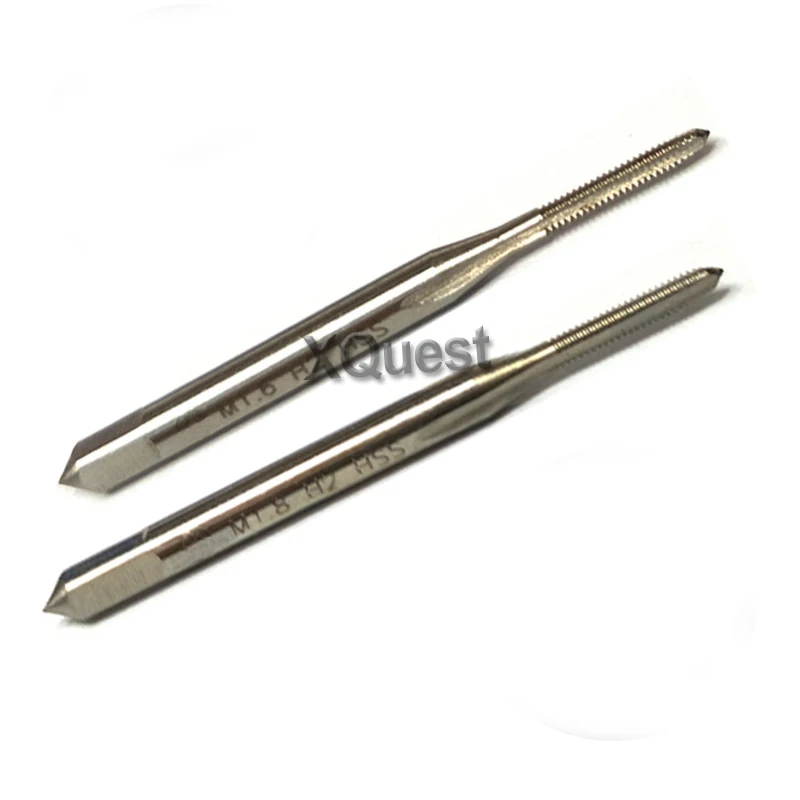XQuest HSS Hand taps Right Hand Straight Flute tap M0.8 M0.9 M1 M1.1 M1.2 M1.4 M1.5 M1.6 M1.7 M1.8 M2 M2.2 M2.3 M2.5 M2.6