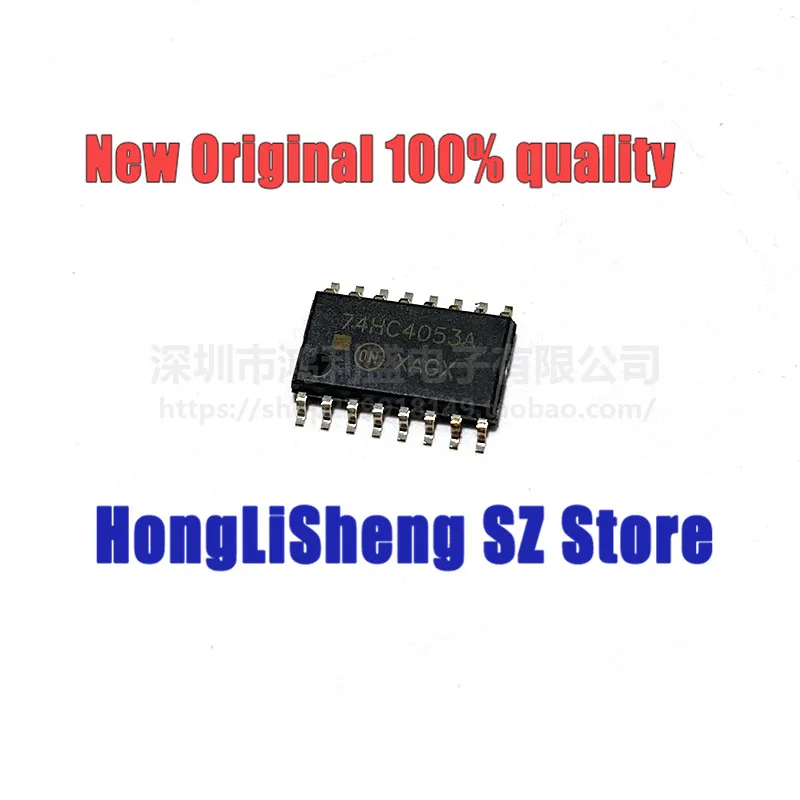 10 unidades/lote MC74HC4053AFEL MC74HC4053A 74HC4053A SOP16 5,2 MM Chipset 100% nuevo y Original en Stock