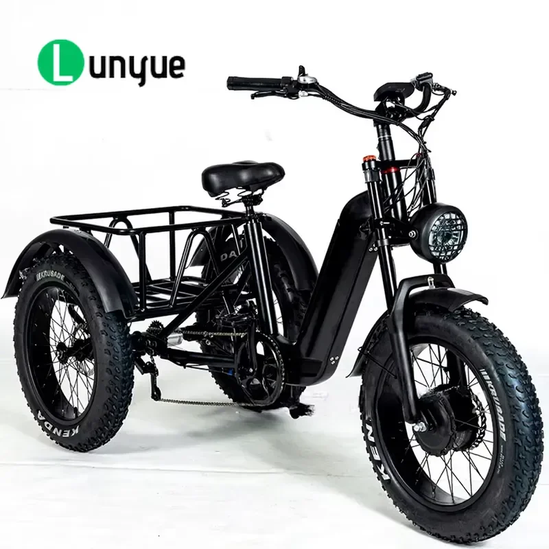 36V 20 Inch Electric Pedal Tricycle Power Assist For Elderly Adults Three Wheel Bike Outdoor Commuting Easy To Ride