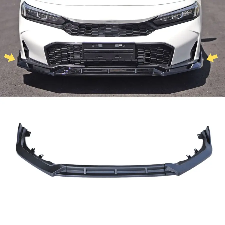 

Modification Tiypeor Front Lip Bumper Front Splitter Fit for 11.5th 2025 Modified Tuning Accessories JDM Style