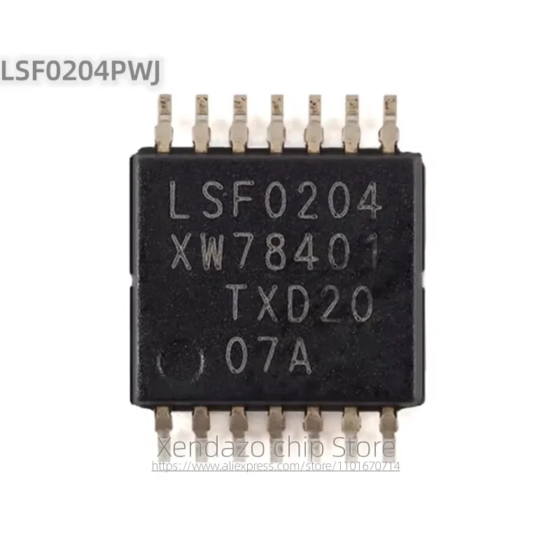 10pcs/lot LSF0204PWJ LSF0204 TSSOP-14 package Original genuine 4-bit bidirectional multi voltage level converter chip