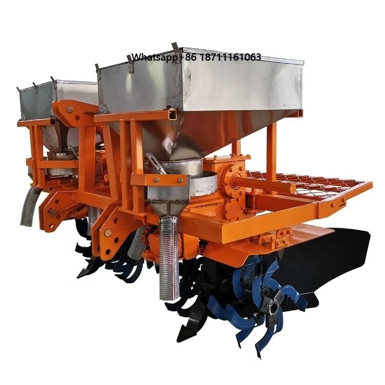 Agricultural Weeding Machine 2 Rows Sugarcane Paddy Field Weeder for Sale Essential Farm Tool