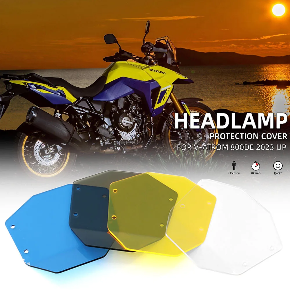 NEW Motorcycle Headlight Protector Grille Guard Cover Protection Grill For Suzuki V-STROM 800DE 2023 2024