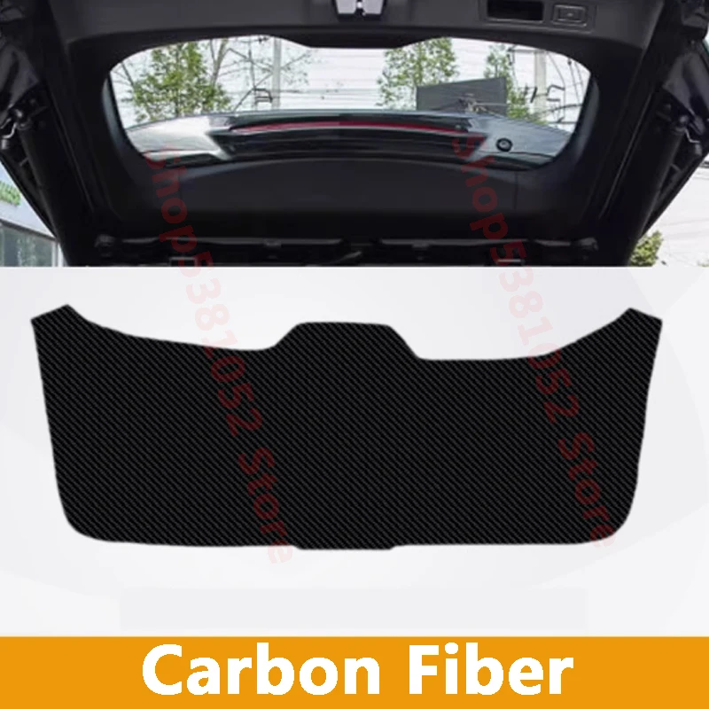 

For Chery Exeed LX 2019-2024 Car Rear Trunk Tailgate Protection Pad Trunk PU Leather Pad Sticker Cover Accessories