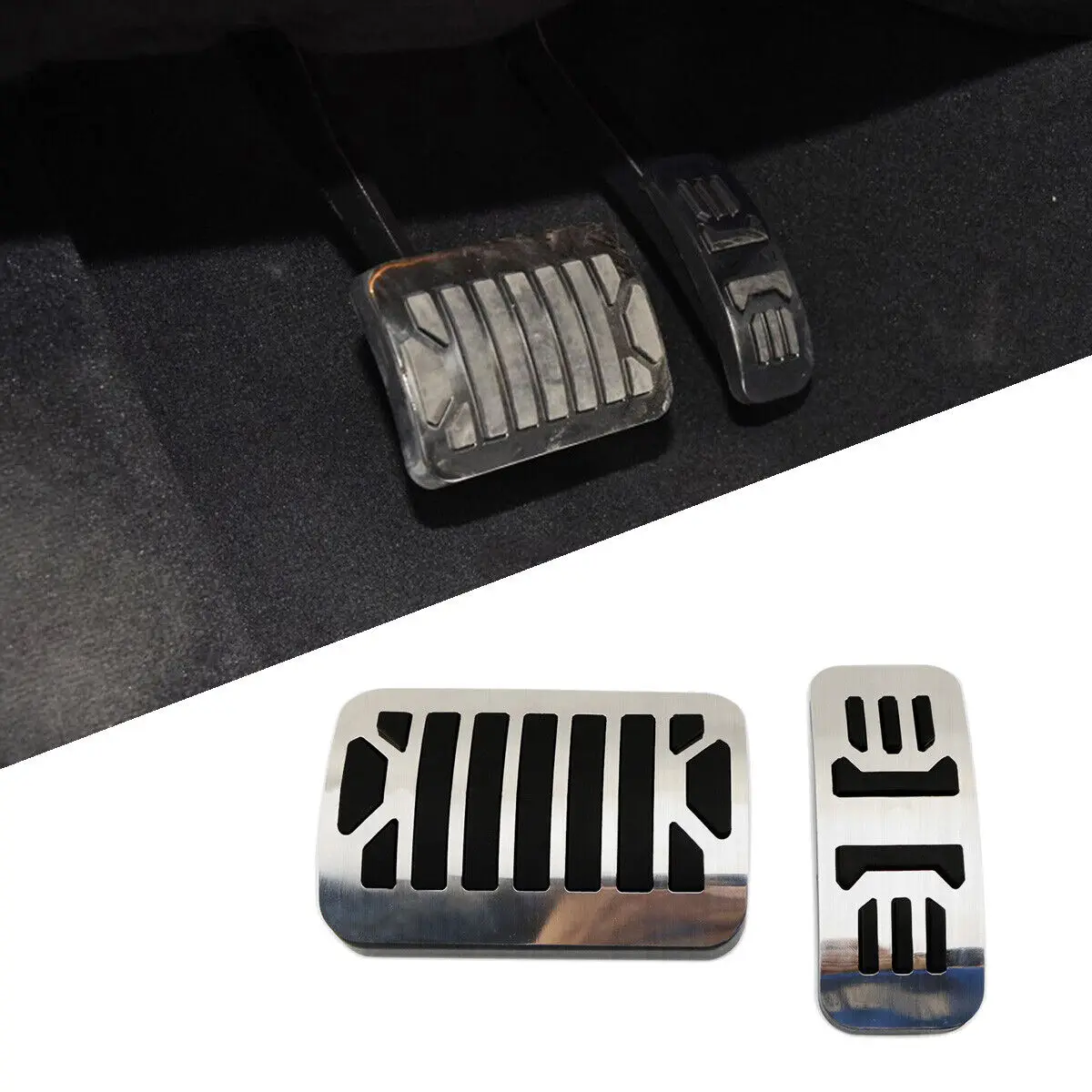 Pedals For JAGUAR XF 08-16 IV XJ X351 XJ 2010-2015 Interior Car Gas Brake Pedals Accelerator Pedal Brake Pads Cover Accessories