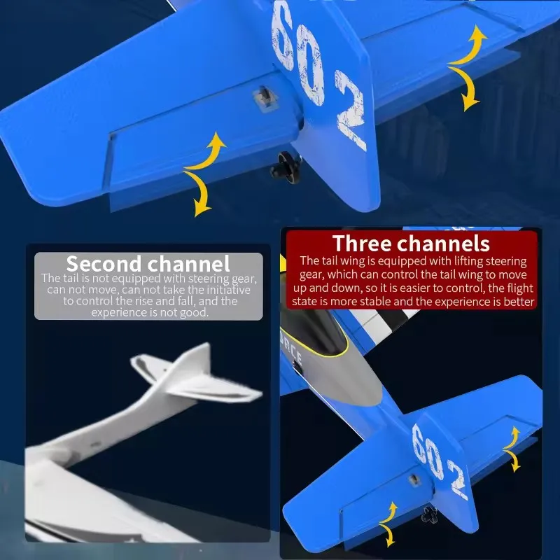 KF602 RC 비행기 2.4GHz 무선 제어 글라이더 폼 전투기 전문 모델 항공기 야외 장난감 어린이 소년 선물