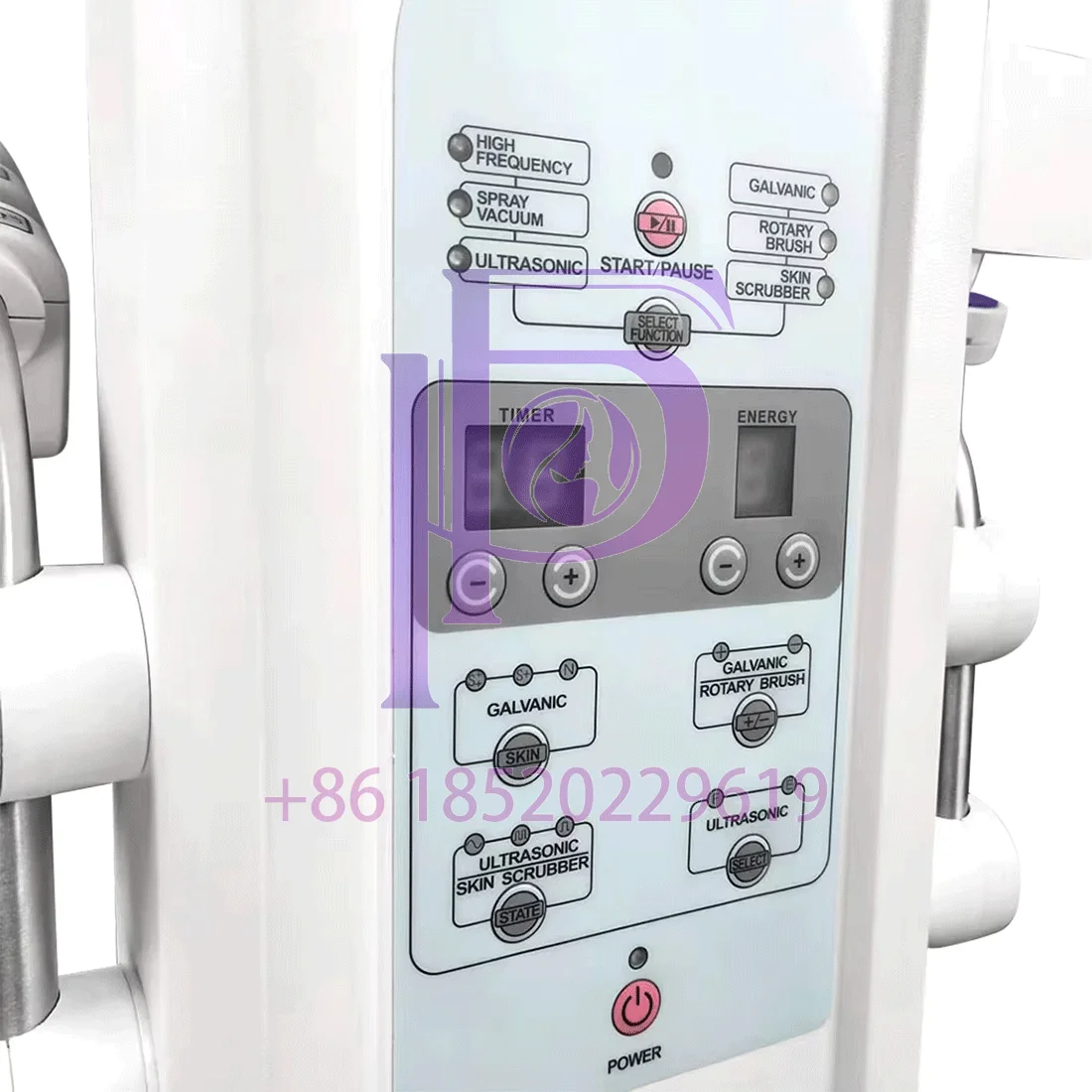 9-in-1 Multifunctional Facial Machine ทําความสะอาดลึก Microcurrent Steamer LED Photon Therapy แว่นขยาย Home Salon อุปกรณ์