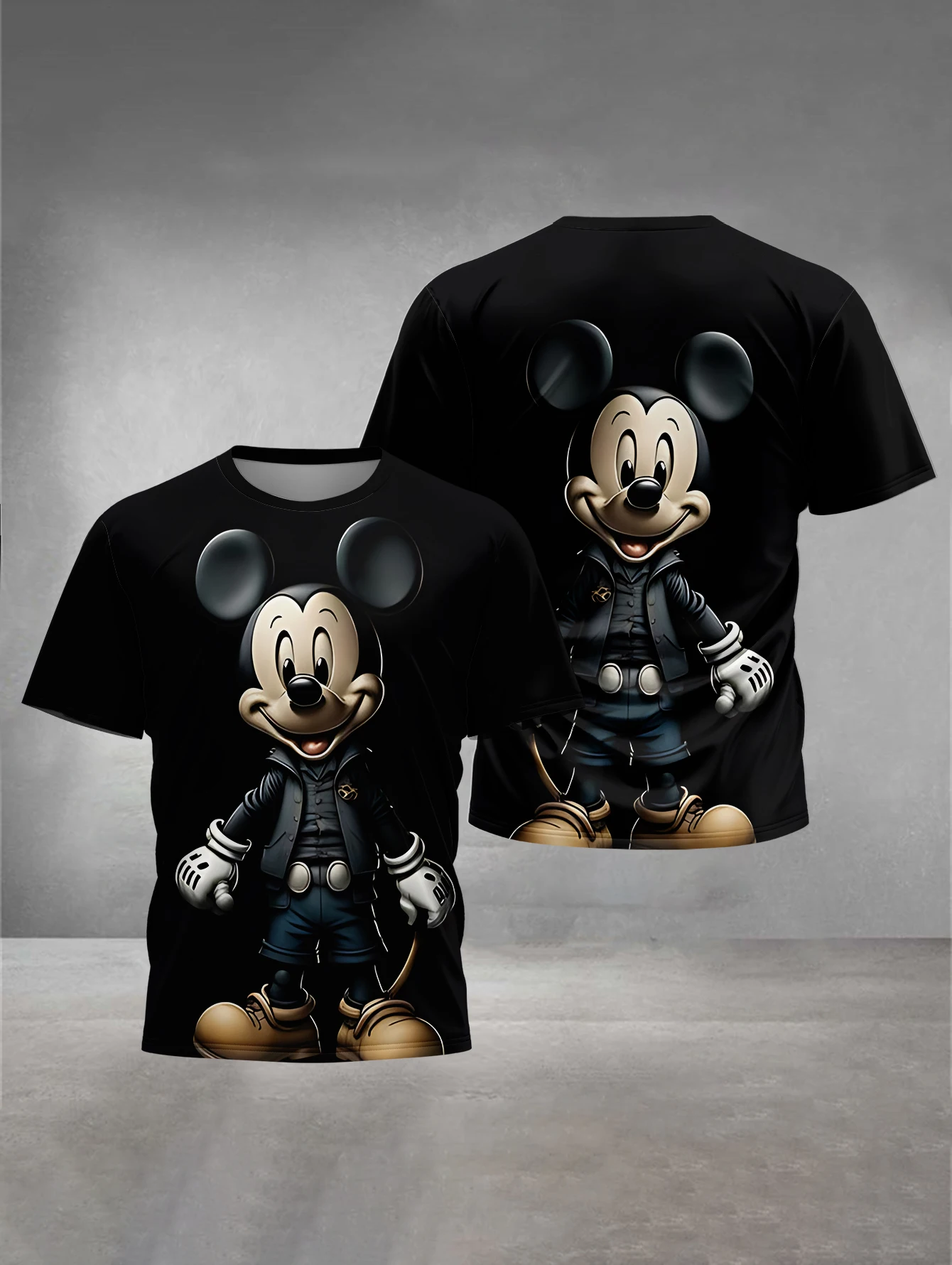 2024 Disney Minnie Mouse 3D Print Baby Clothing Outdoor Clothes for Children Boy Girl Child T-Shirt Top Shirts