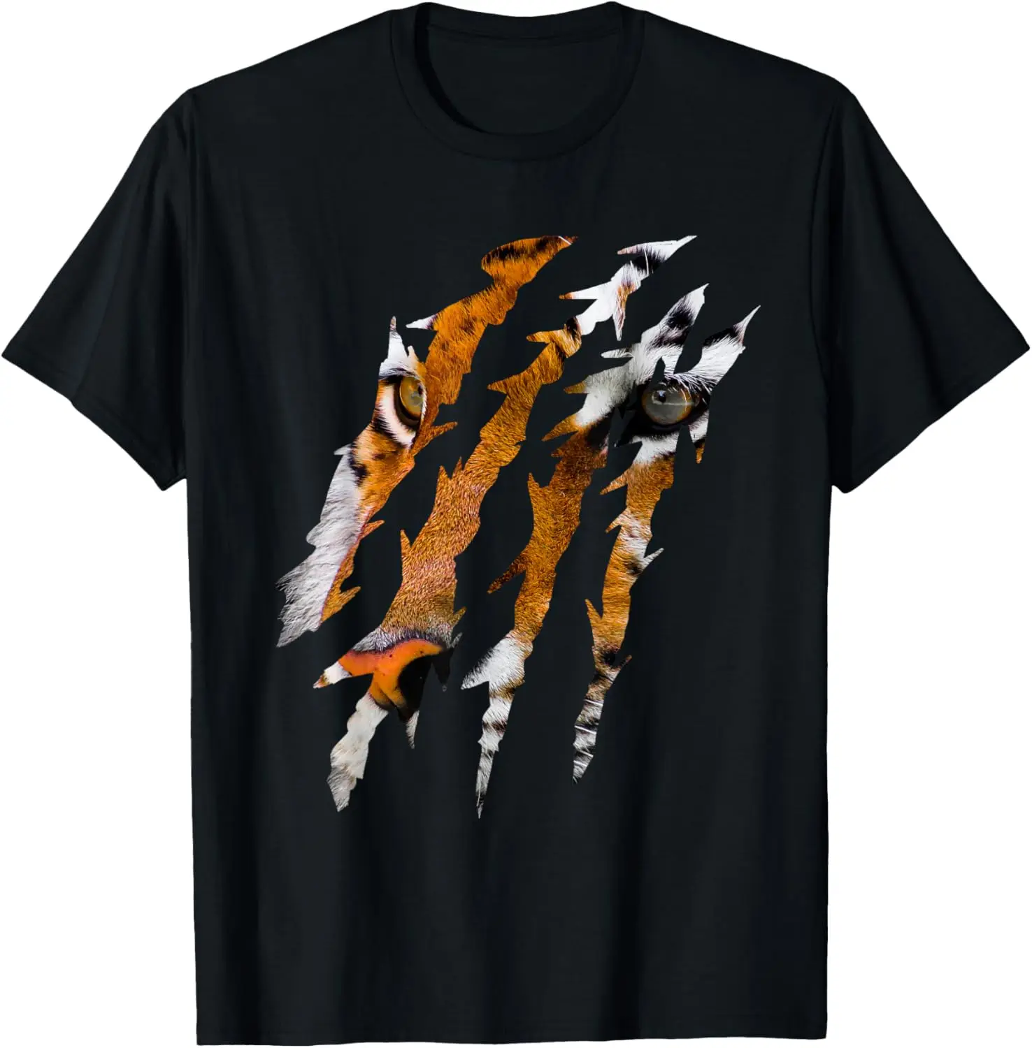 

Tiger Claws Shirt Tiger Tee For Man Women Kids Wild Cat T-Shirt