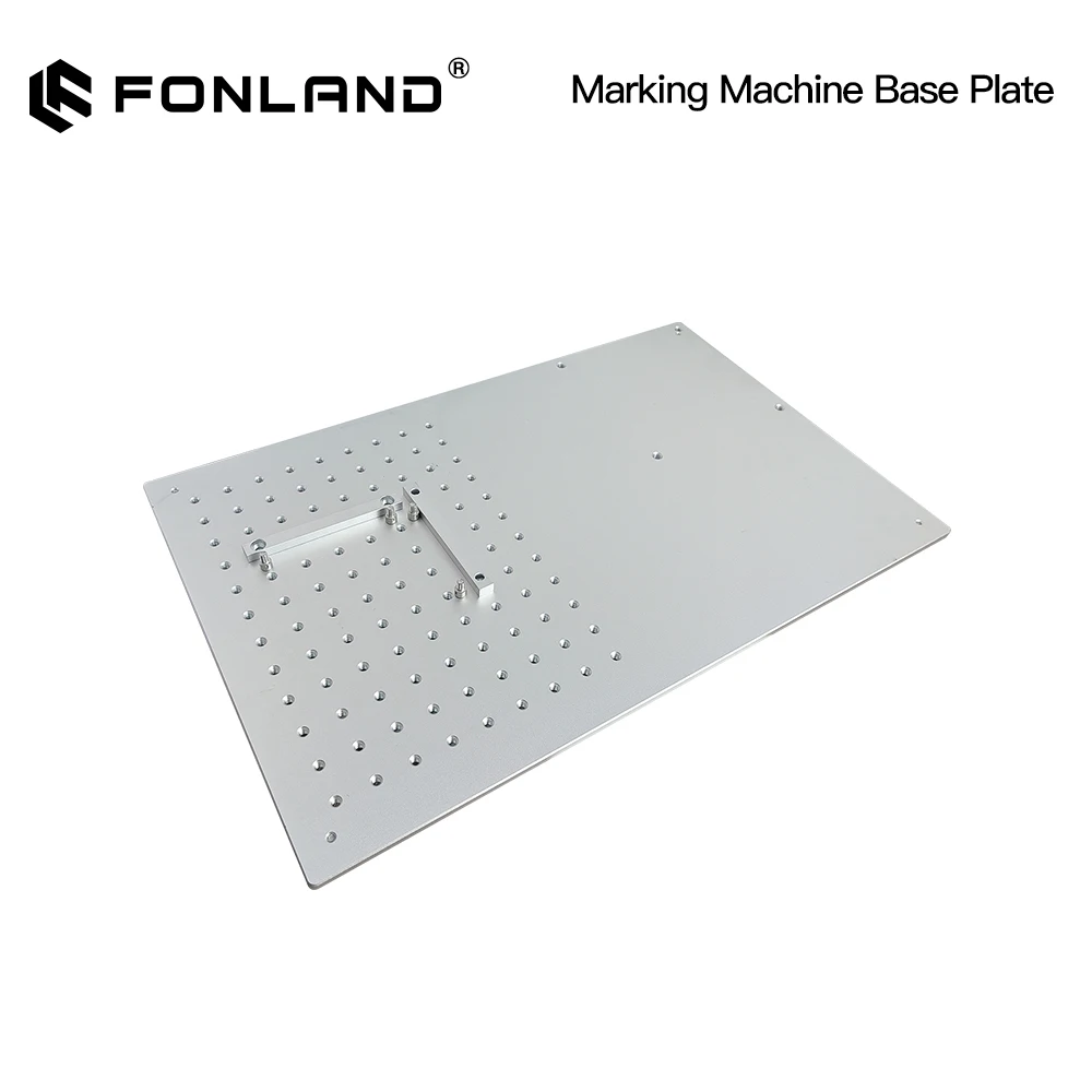 FONLAND Fiber UV CO2 Marking Machine Base Plate 350*550mm Laser Marking Worktable Aluminum Working Platform for DIY Marking