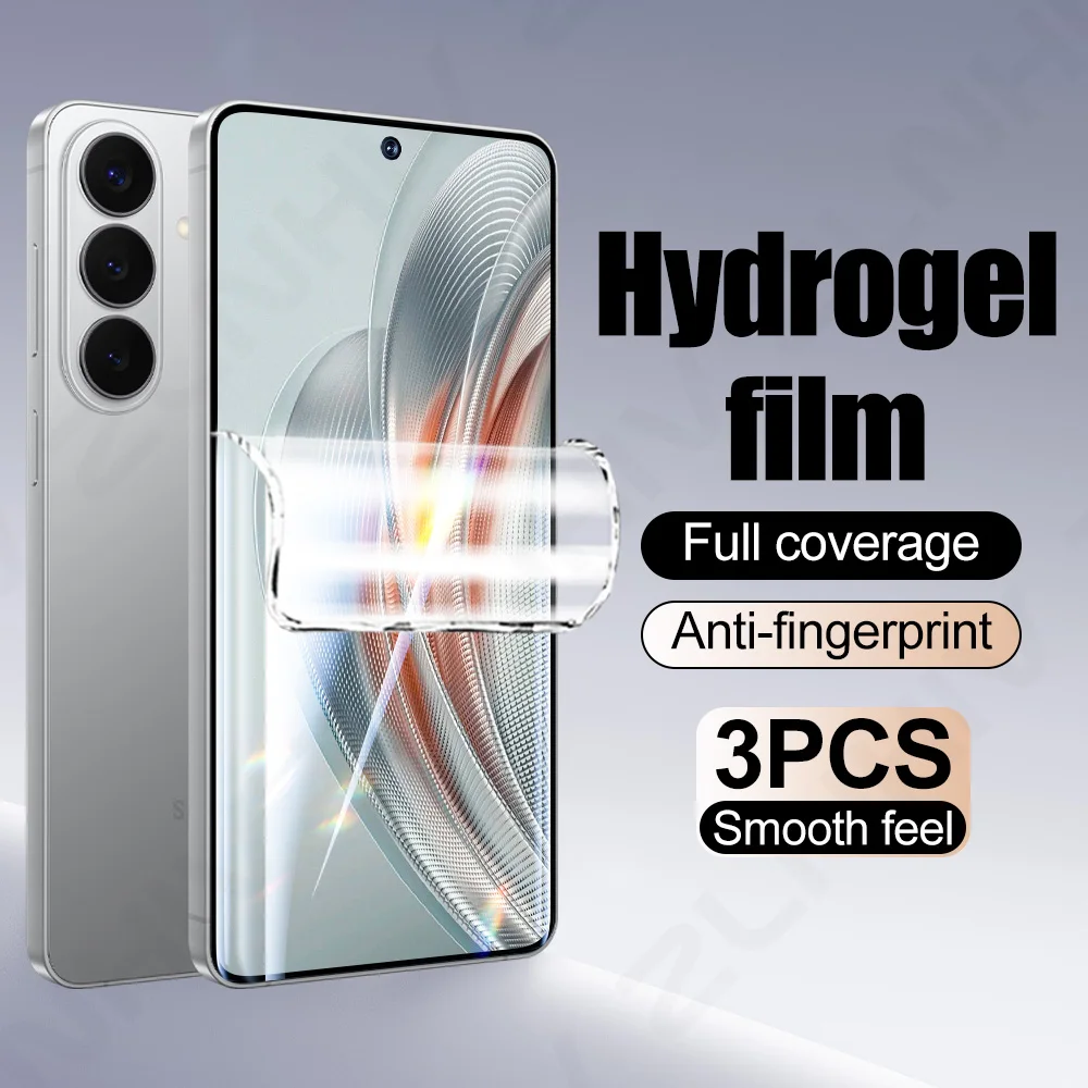 

3Pcs phone screen protector For Samsung S26 hydrogel film S25 plus soft full cover S24 protective film S23 FE S22 S21 Ultra S10E