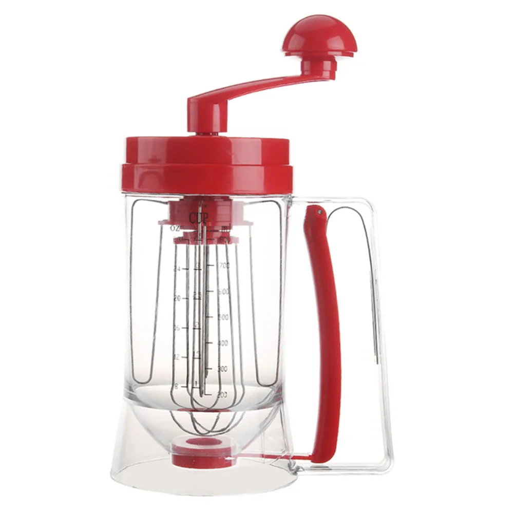 

Hand Flour Paste Dispenser Desserts Tools Measuring Cup Dispenser Pancake Cookie Cooking for Muffins Cupcakes Cake Sandwich