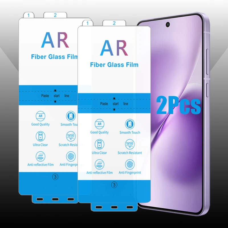 

2 шт. AR антибликовая передняя защитная пленка для экрана для VIVO X200S X200Pro Mini HD глянцевая защитная пленка простая установка + инструменты