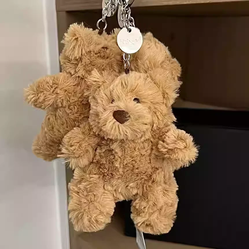 【IN STOCK】JELLYCAT UK Fun Barcelona Bear Bag Pendant Kawaii Bear Keychain Plush Doll Birthday Christmas Gift