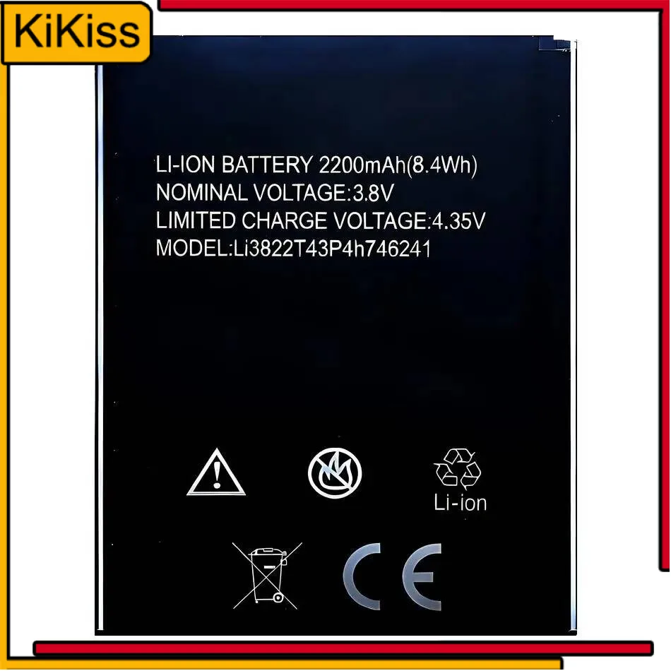 

Li3822t43p4h746241 Lightweight High-Capacity 2200Mah For Zte Blade L4 Pro A465 A475 Twm Amazing X3s A315 Mobile Phone Battery