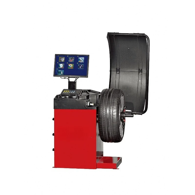Professional Top-range Car Wheel Balancer with Video and Positioning 1g Accuracy 65kg Capacity UB1080