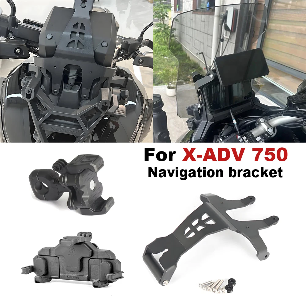 

Мотоциклетный навигационный кронштейн, подставка, держатель для мобильного телефона, GPS-пластина, поддержка HONDA X-ADV 750 XADV 750 2021 2022 2023 2025