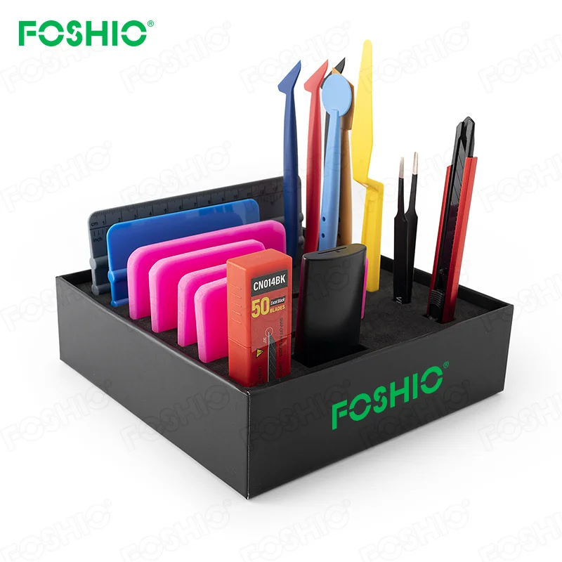 

Foshio Customzize Car Wrap Tool Ppf Squeegee Vinyl Tucking Tool