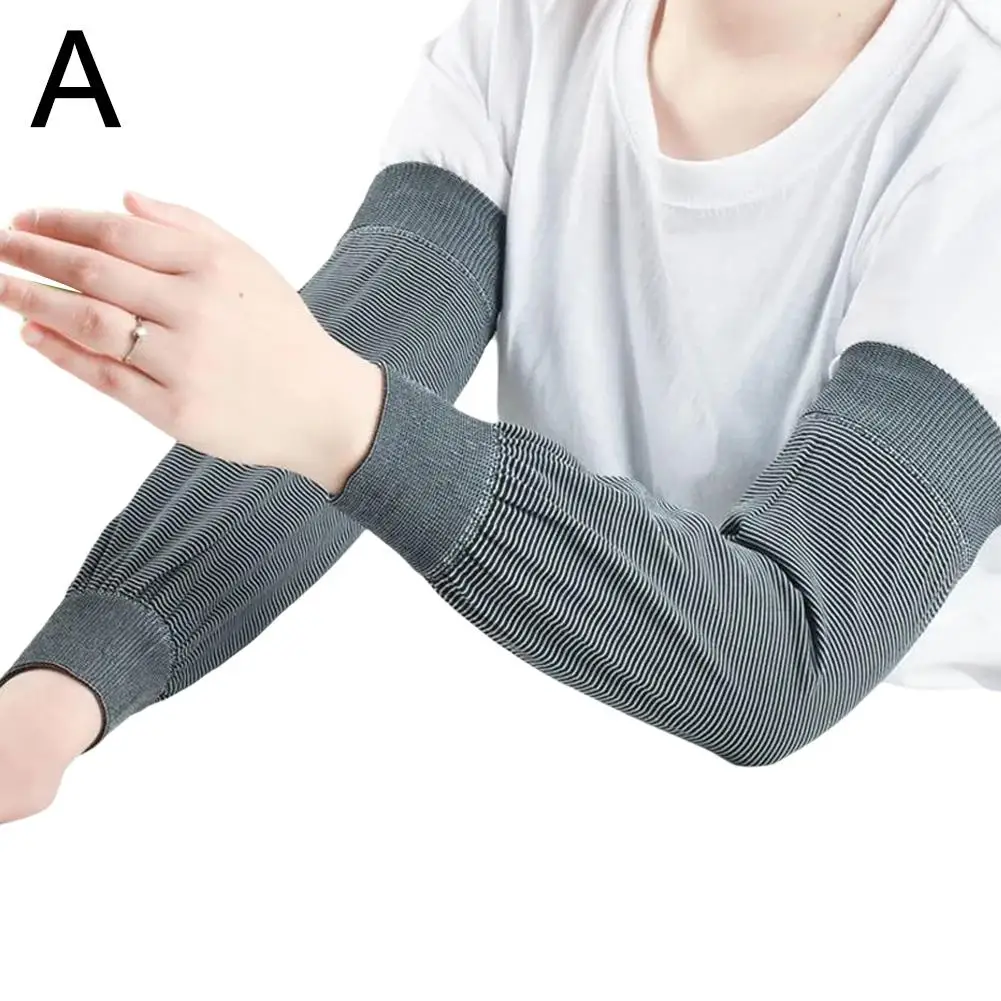 Zomer Koeling Armmouwen Zon UV-bescherming Handcover Arm Basketbalwarmers Zonnebrandcrème Sportvissen Fietsen Mouw Runn J1S3