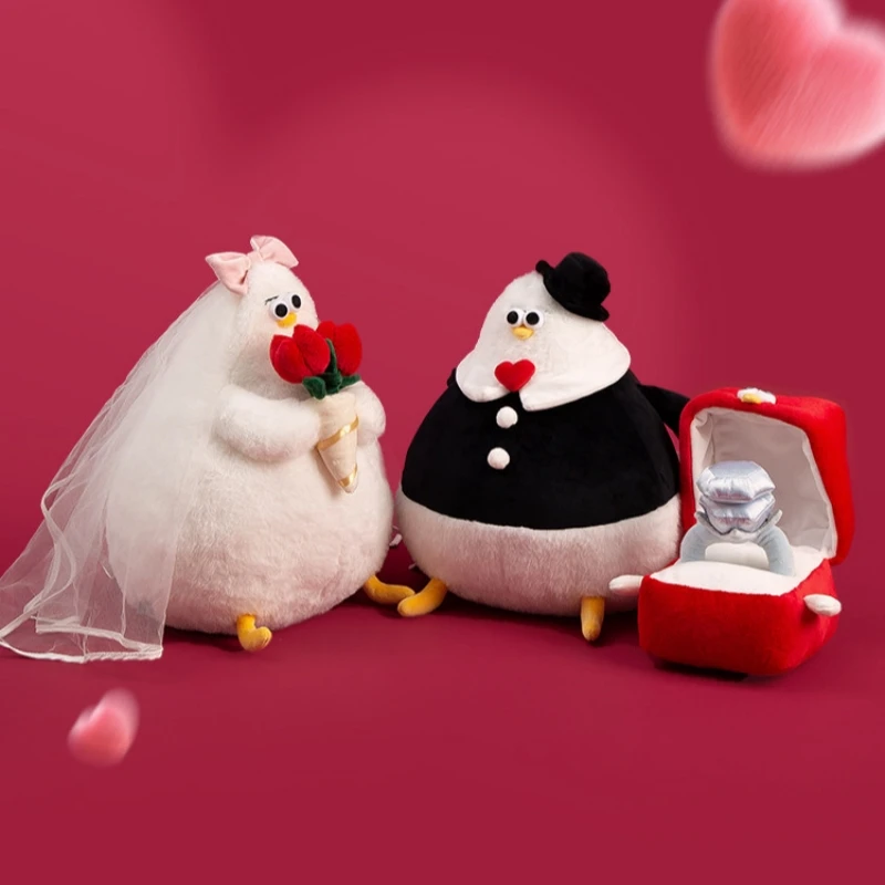 Official Oce Romantic Limited Series Oddy Bride Groom Couple Plush Doll Wedding Ornament 520 Valentine'S Day Gift For Love