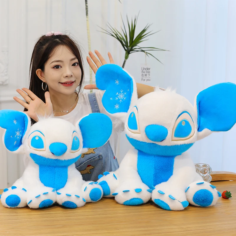 

Disney Снежинка серии мультфильм аниме персонаж стежка плюшевые игрушки кукла Kawaii украшение для спальни подушка плюшевые мягкие игрушки подарки