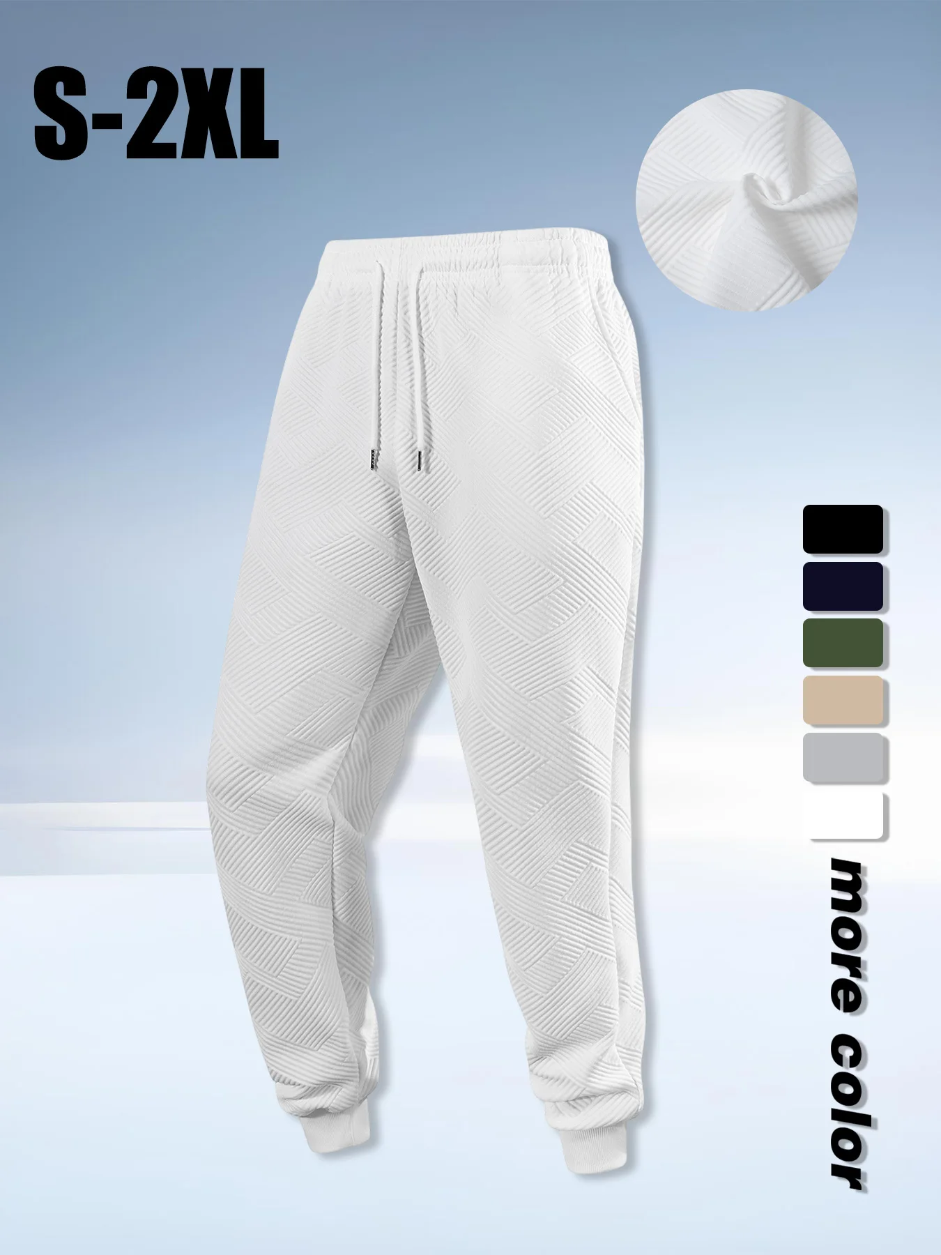 السراويل الرجالية الخريف جديد الرياضة الركض السراويل اللياقة البدنية فضفاضة تناسب الملابس بلون الزي الشارع الشهير السراويل في الهواء الطلق الشارع الشهير