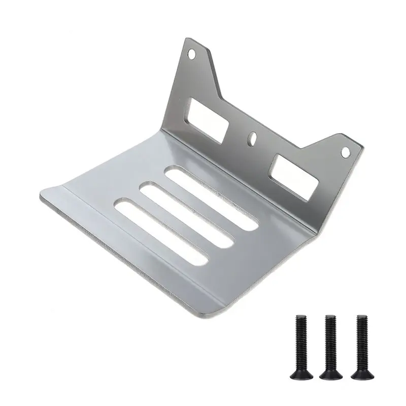 ABUM-For 1/10 Tamiya CW-01 RC Aluminum Alloy Front Bumper Replacement Part For Lunch Box ORV Blackfoot Upgrades