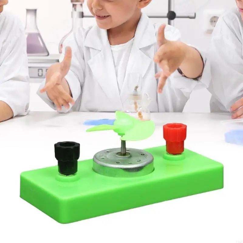 Y4QF Solarenergie mit Motor Elektrizitätsexperiment Motorfan für die naturwissenschaftliche Ausbildung und